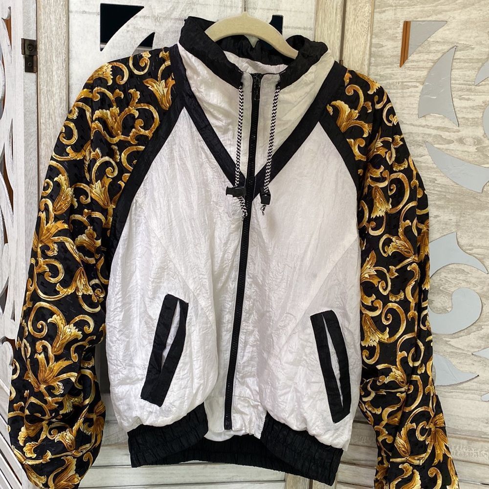 90’s Forteza Full Zip Nylon Gold Jacket